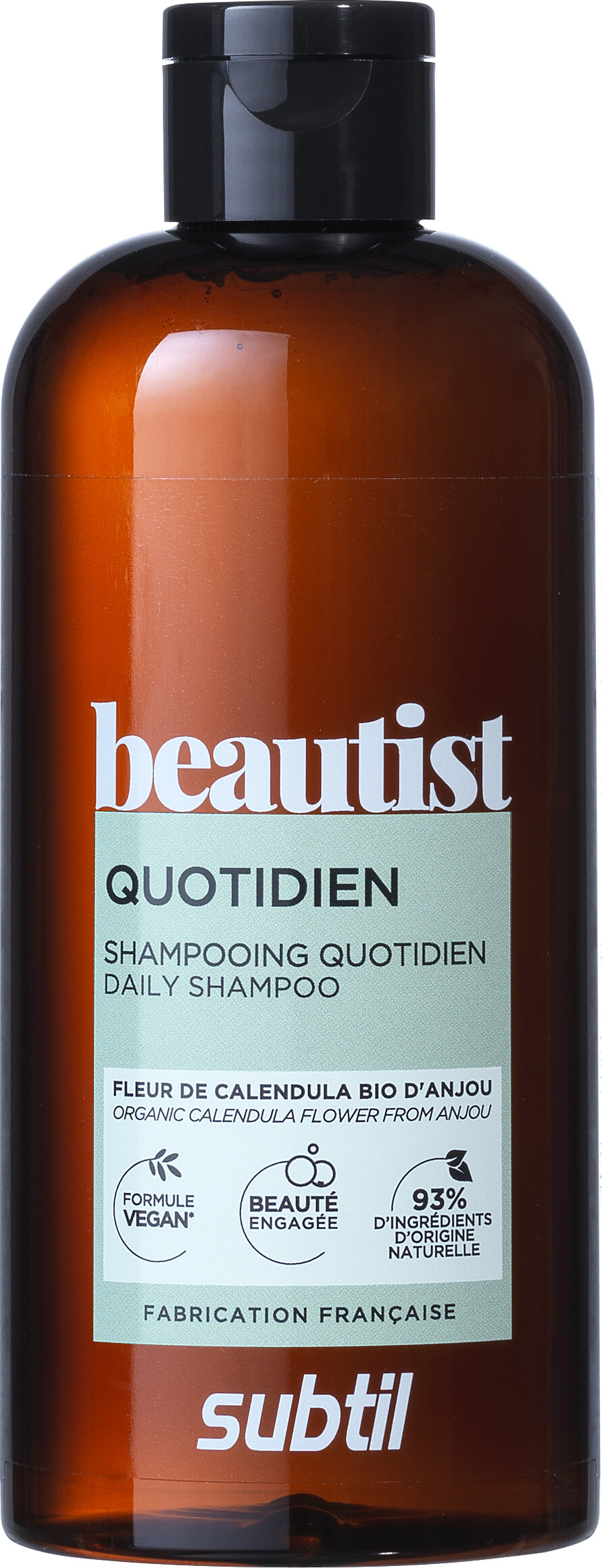 Se Subtil Beautist - Daily Shampoo - Organic Calendula Flower 300 Ml hos Gucca.dk