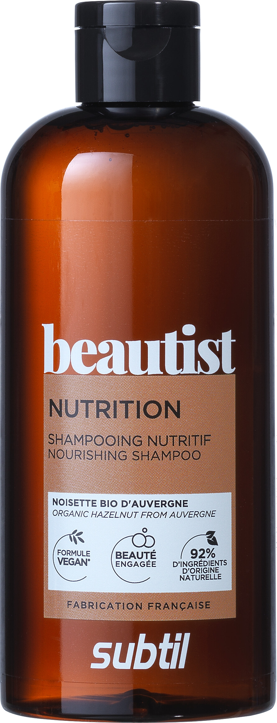 Se Subtil Beautist - Nourishing Shampoo - Organic Hazelnut 300 Ml hos Gucca.dk