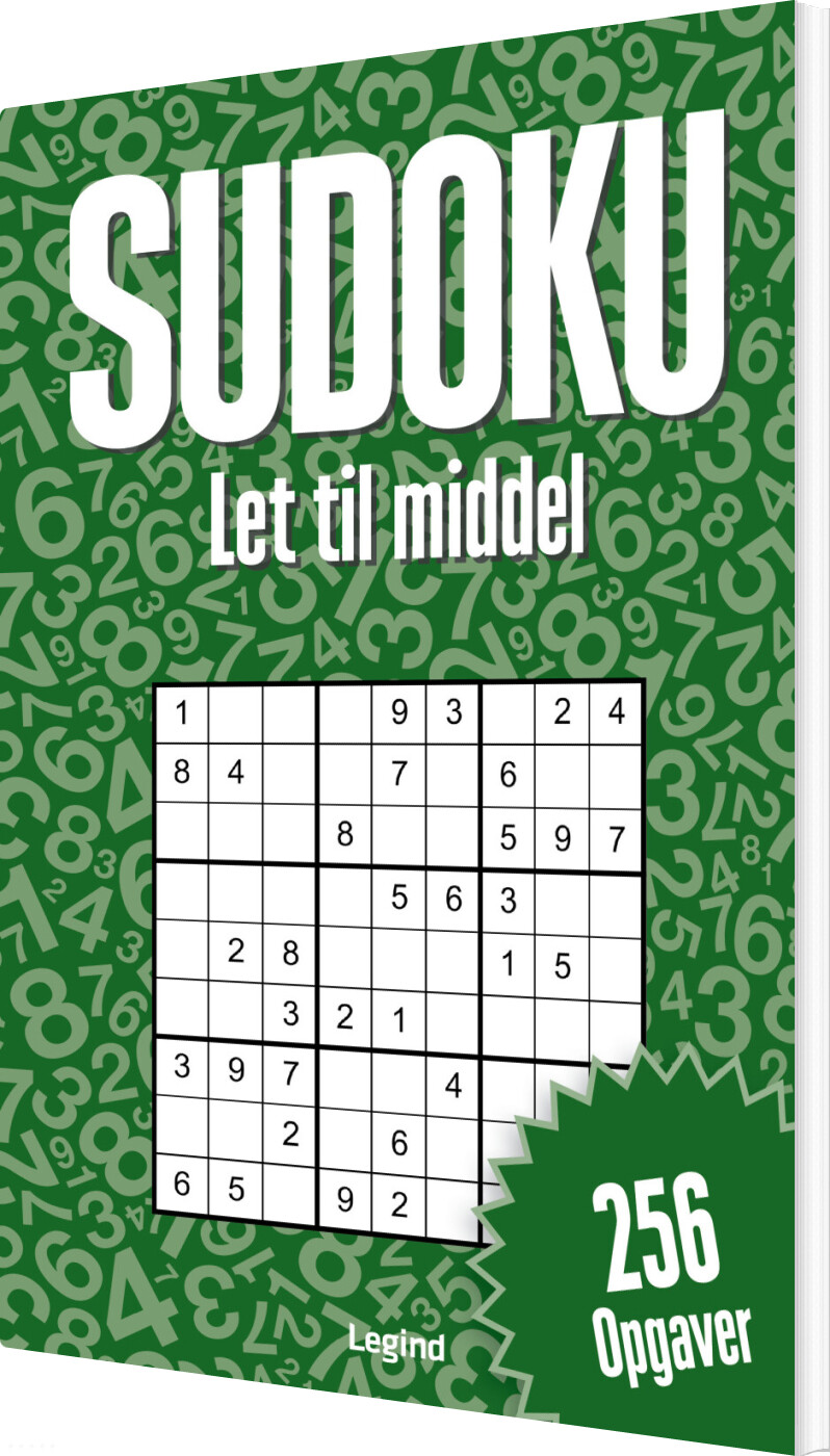 Sudoku - Let Til Middel - Bog