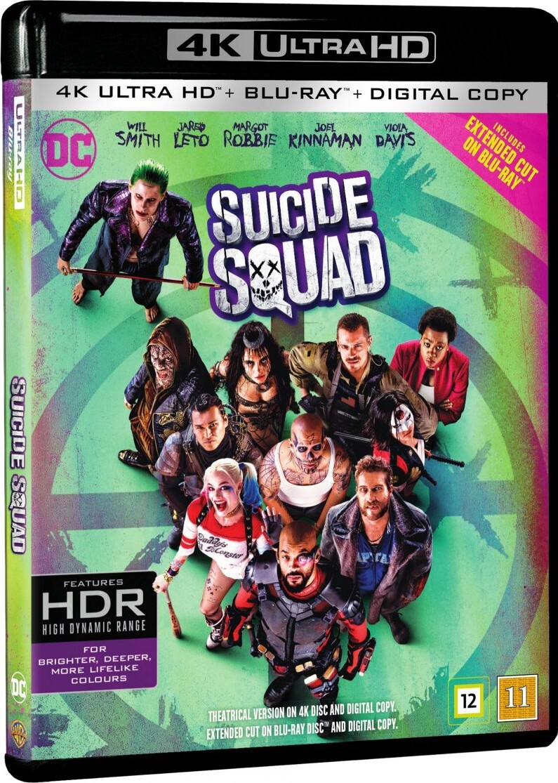 Suicide Squad 1 - 2016 - 4K Blu-Ray