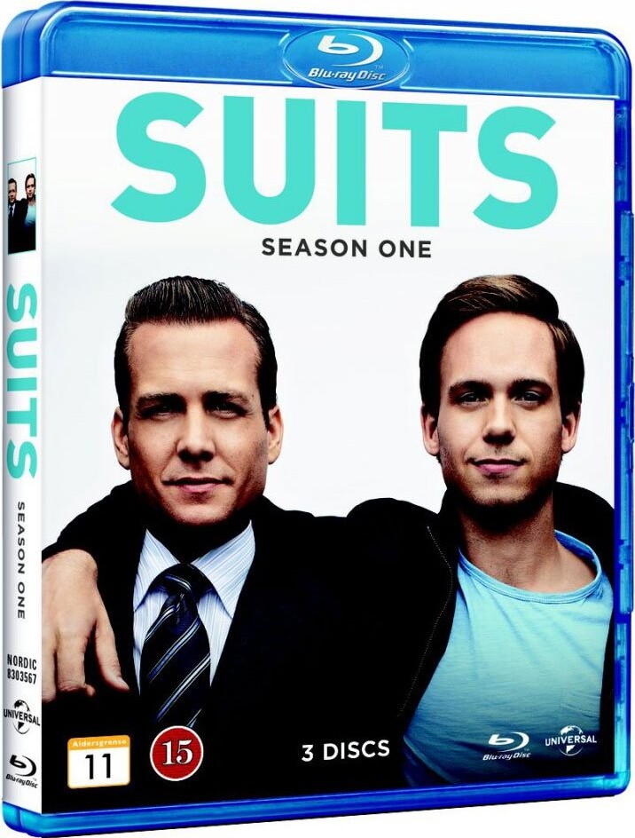 Suits - Sæson 1 - Blu-Ray - Tv-serie