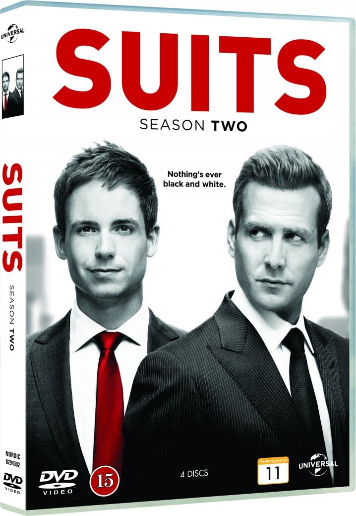 Suits - Sæson 2 - DVD - Tv-serie