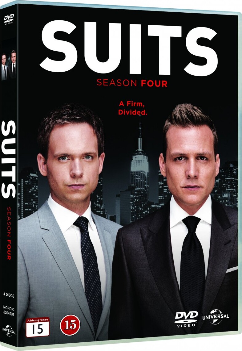 Suits - Sæson 4 - DVD - Tv-serie