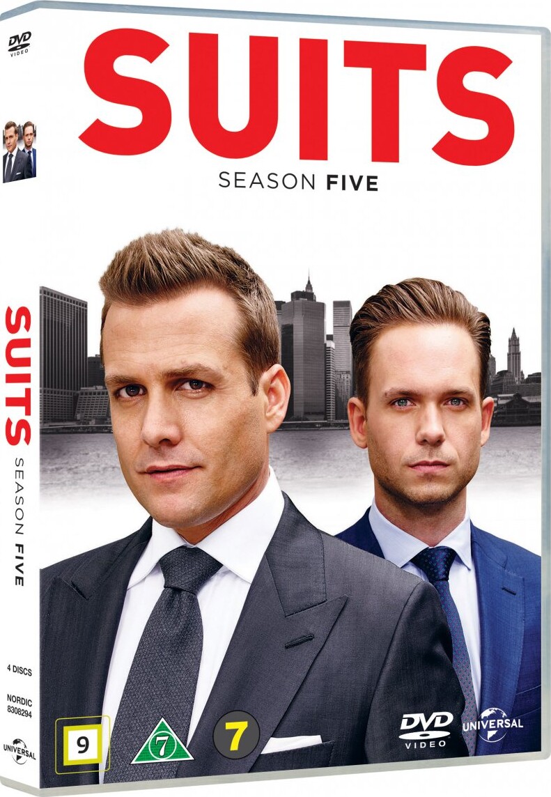 Suits – Sæson 5 – DVD – Tv-serie