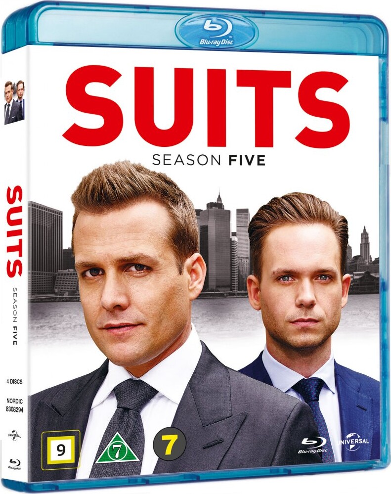 Suits – Sæson 5 – Blu-Ray – Tv-serie