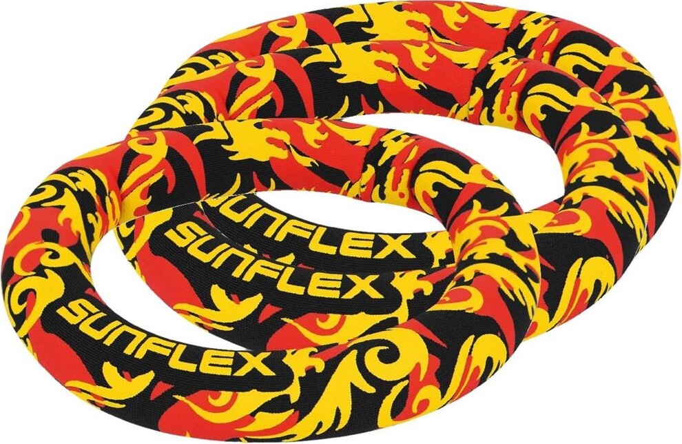 Sunflex Dykkerringe Med Flammer - 3 Stk