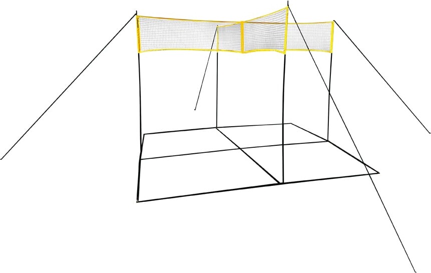 Sunflex - X-net Til 4-mands Volleyball - 3 X 3 Meter