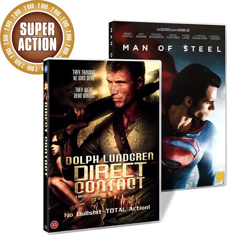 Direct Contact // Man Of Steel - DVD - Film