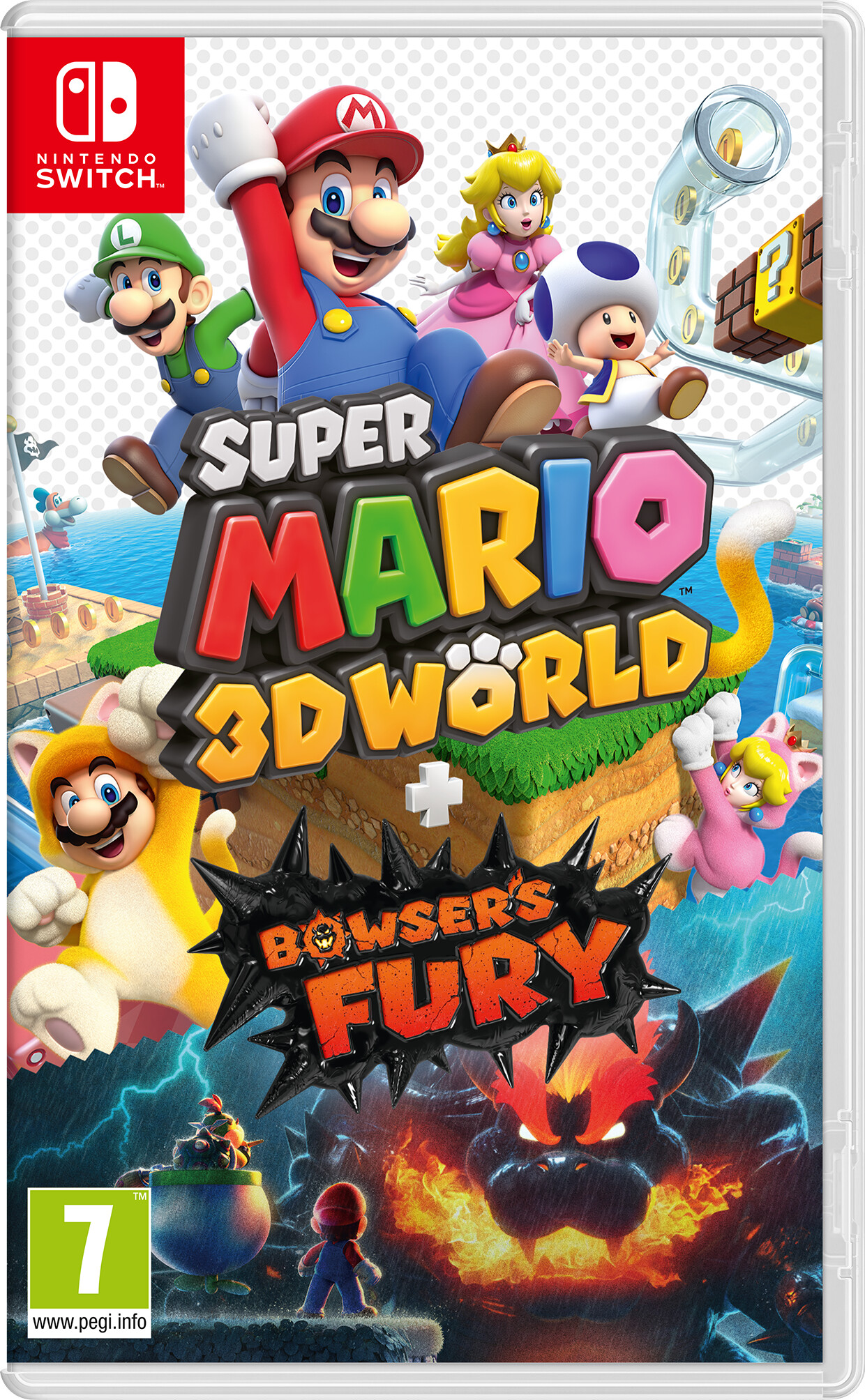 Billede af Super Mario 3d World + Bowser's Fury - Nintendo Switch hos Gucca.dk