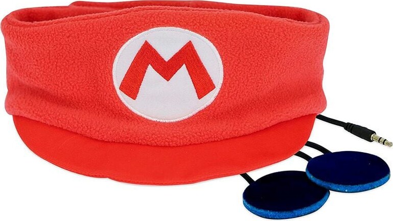 Super Mario - Høretelefoner Til Børn - Rød