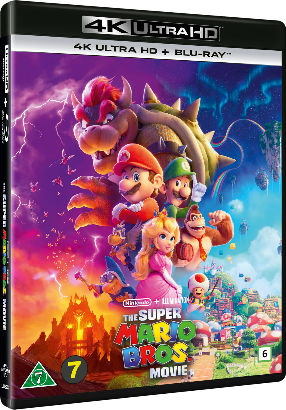 Super Mario Bros. Movie 2023 4K Ultra Hd BluRay Film → Køb billigt