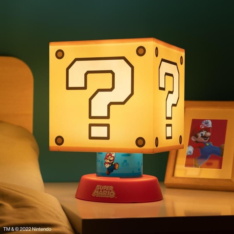 Billede af Super Mario Lampe - Spørgsmålstegn - 26 Cm