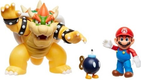 Se Super Mario Legetøj - Mario Vs. Bowser hos Gucca.dk