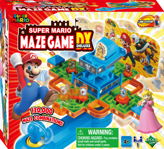 Billede af Super Mario - Maze Game Deluxe Dx Spil hos Gucca.dk