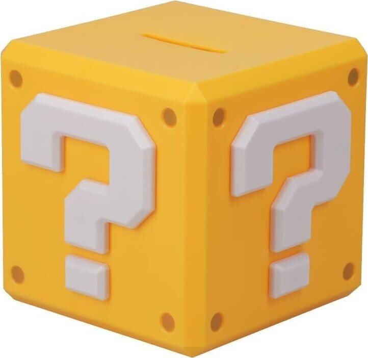 Super Mario (spørgsmålstegnsblok) Formet Pengetank