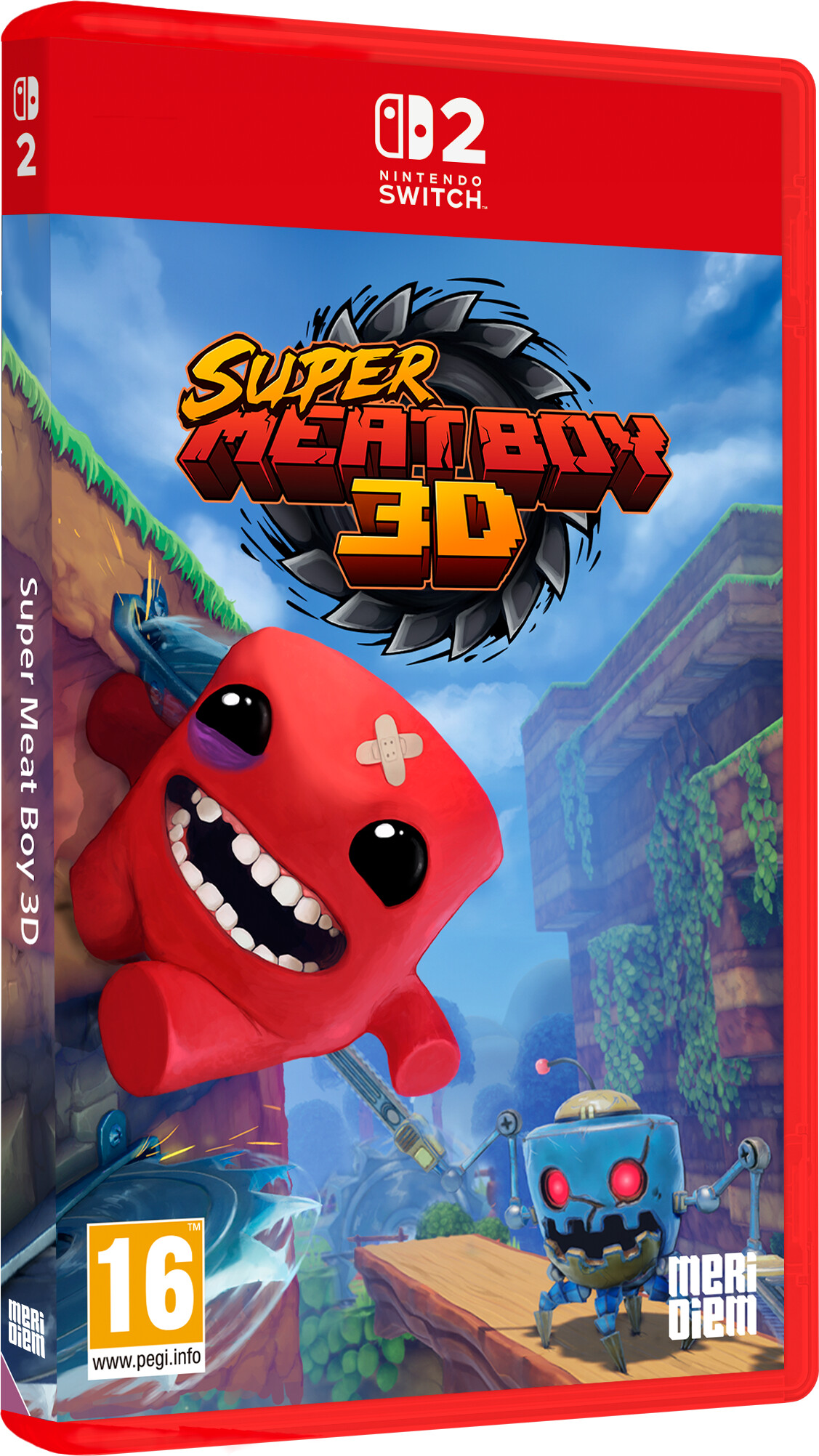 Super Meat Boy 3d (special Edition) - Nintendo Switch 2