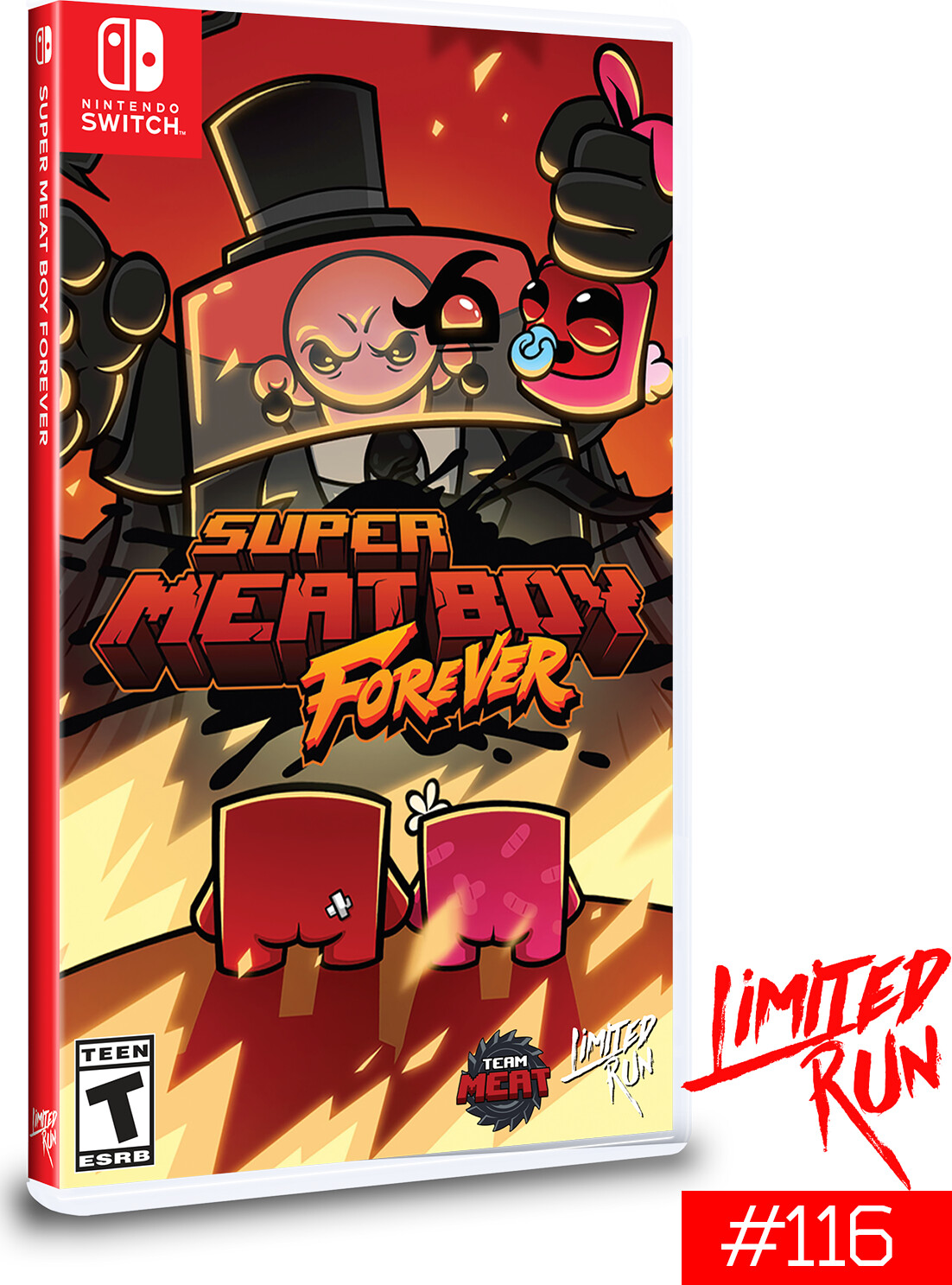 Billede af Super Meat Boy Forever (limited Run #116) (import) - Nintendo Switch
