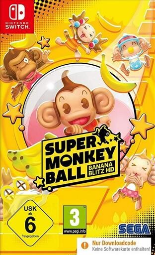 Super Monkey Ball: Banana Blitz Hd - Kode I Boks - Nintendo Switch