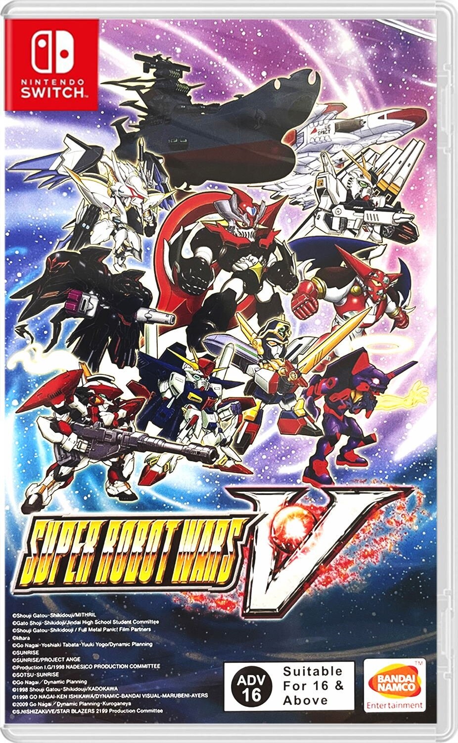Billede af Super Robot Wars  V (import) - Nintendo Switch