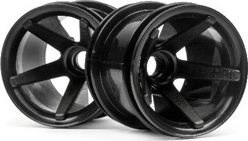 Billede af Super Star Mt Wheels Front (black/2.2in/2pcs) - Hp2105 - Hpi Racing