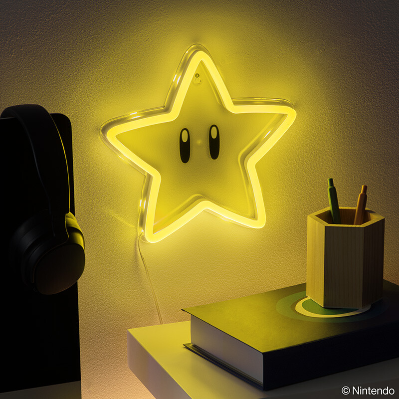 Super Star Wall Mountable Led Neon Light - Paladone