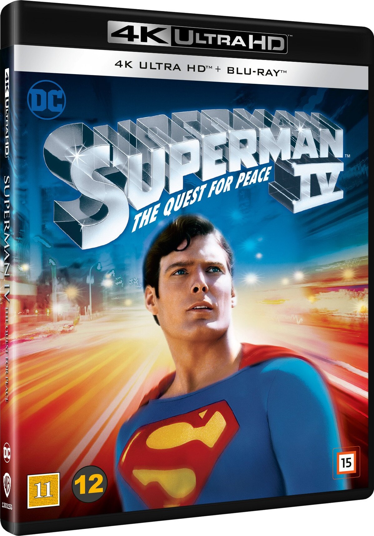Superman Iv: The Quest For Peace - 4K Blu-Ray