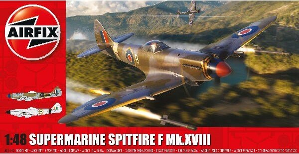 Billede af Airfix - Supermarine Spitfire Mk.xviii Fly Byggesæt - 1:48 - A05140