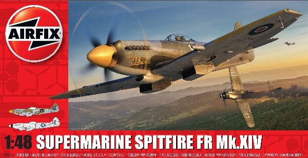 Airfix - Supermarine Spitfire Mk.xiv Fly Byggesæt - 1:48 - A05135