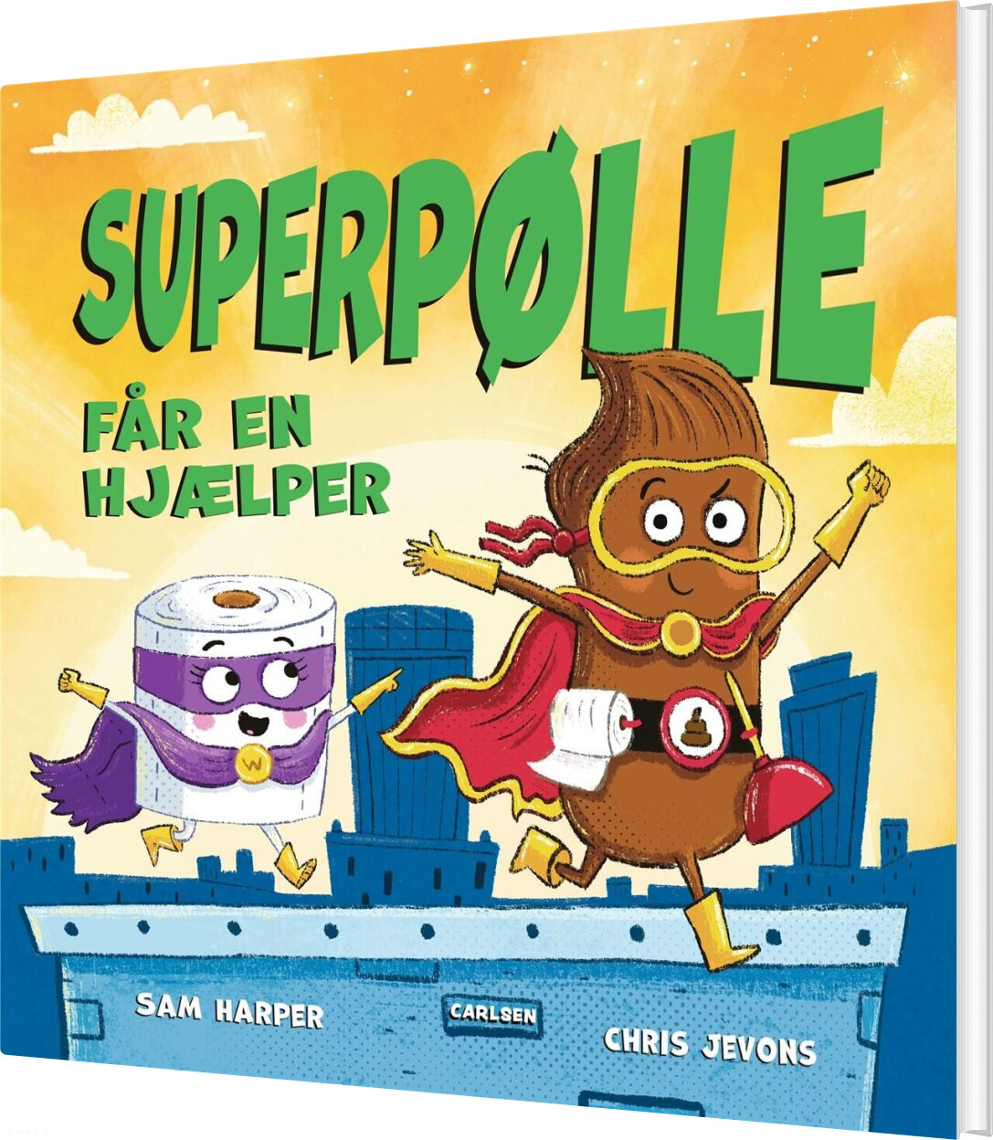 Superpølle Får En Hjælper - Sam Harper - Bog
