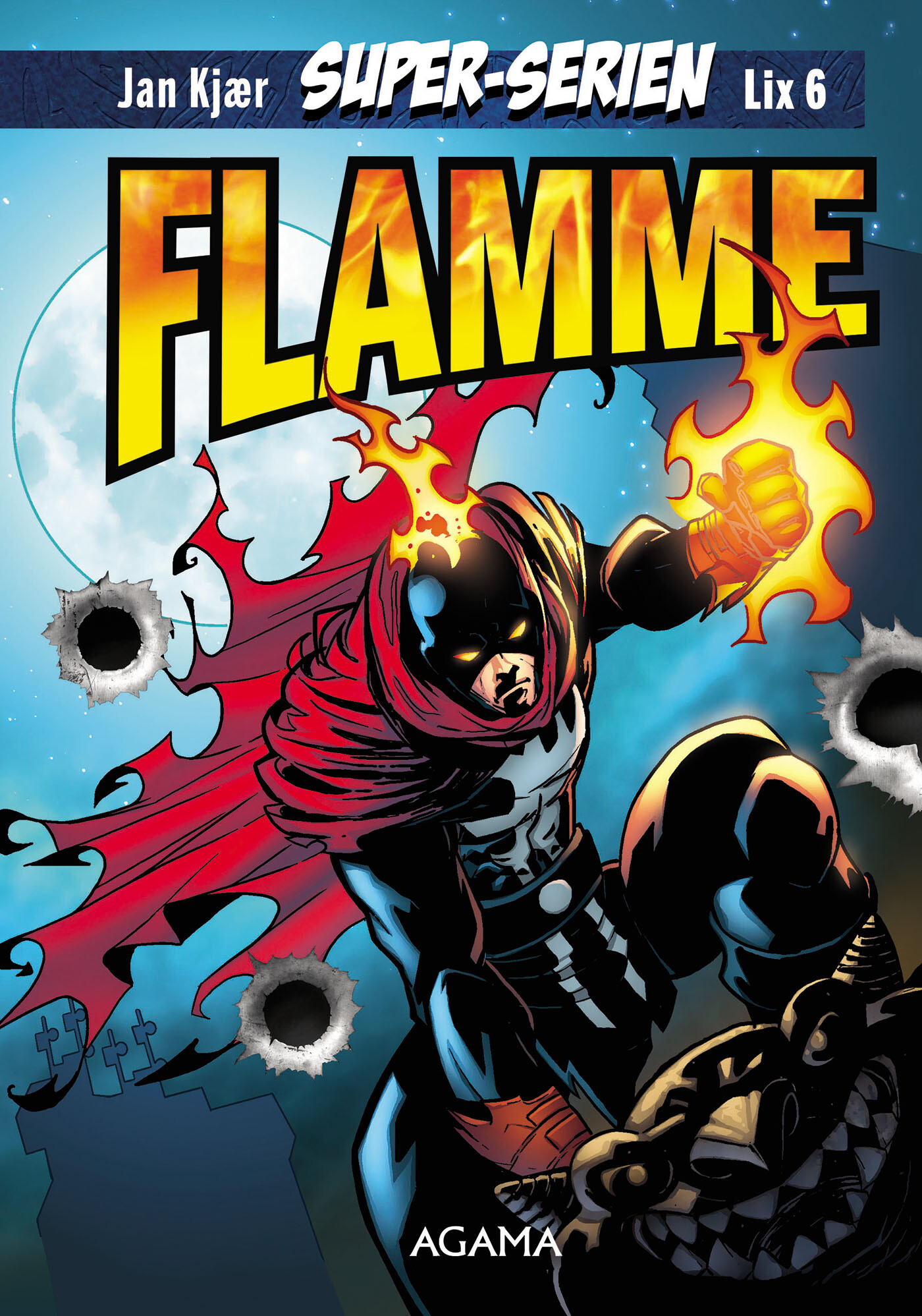 Billede af Superserien: Flamme - Lix6 - Jan Kjær - Bog