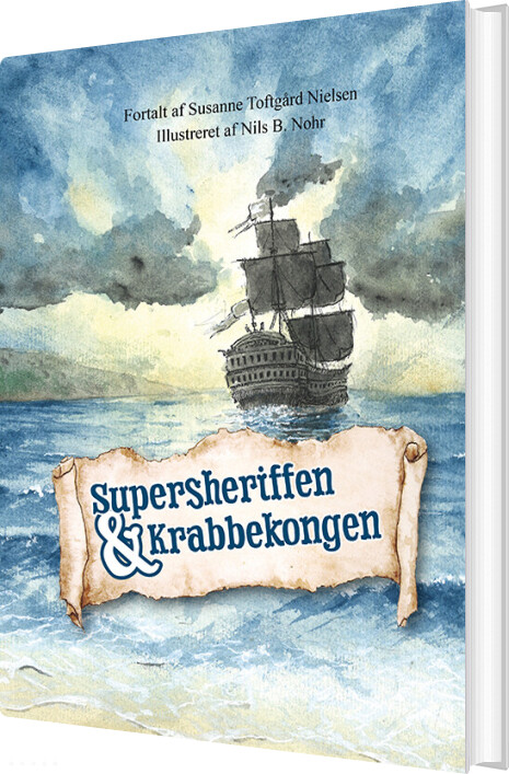 Billede af Supersheriffen Og Krabbekongen - Susanne Toftgård Nielsen - Bog