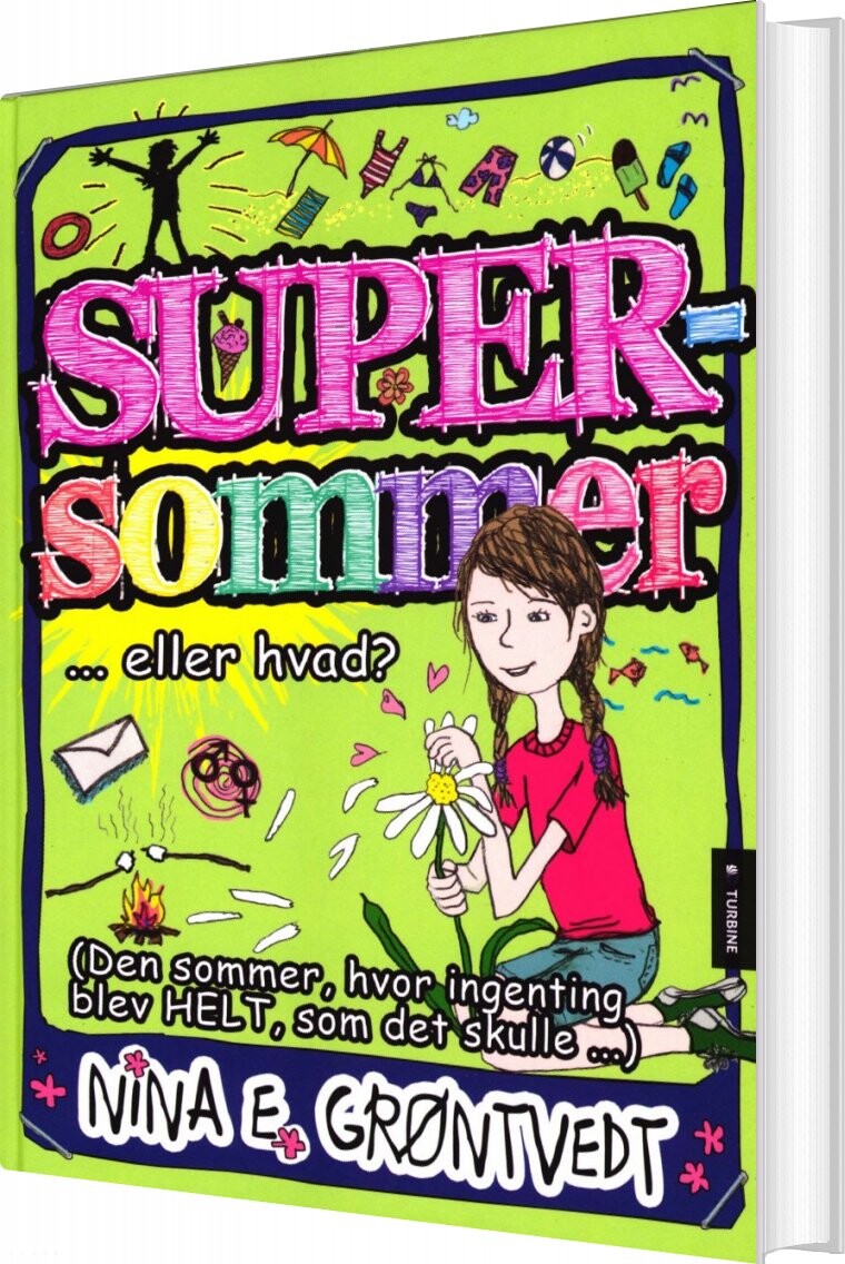 Billede af Supersommer - Nina Elisabeth Grøntvedt - Bog