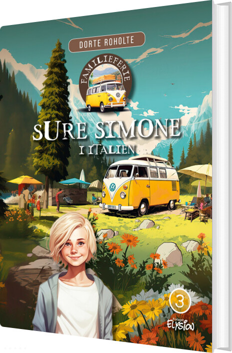 Billede af Sure Simone - I Italien - Familieferie 3 - Dorte Roholte - Bog