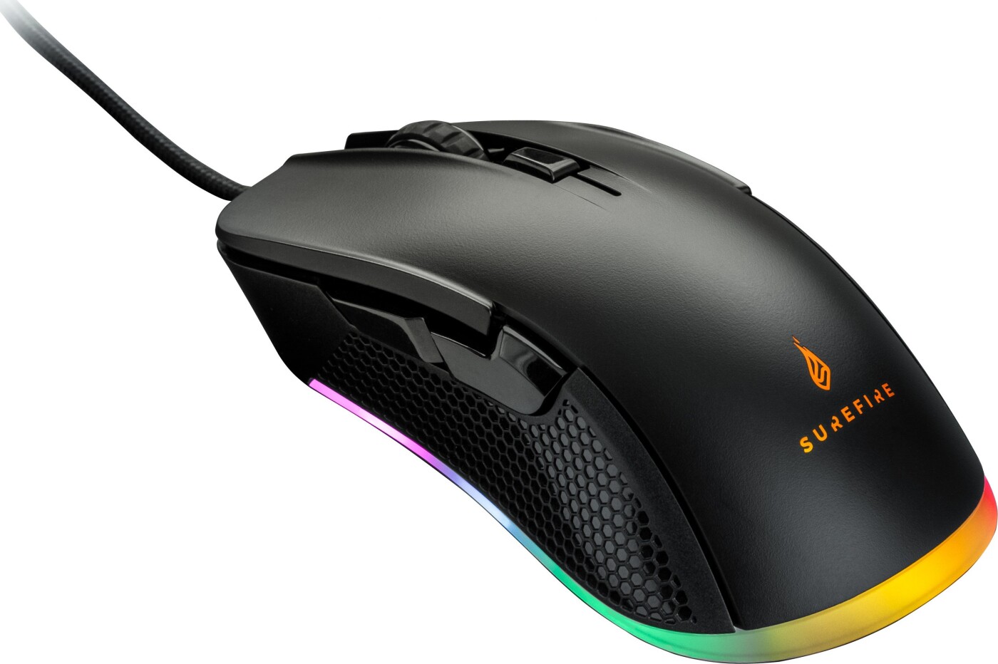 Surefire - Buzzard Claw Gaming 6-button Mouse With Rgb