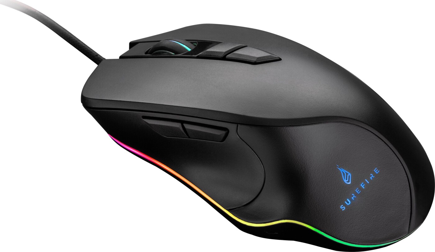 Surefire - Martial Claw Gaming 7-button Mouse With Rgb