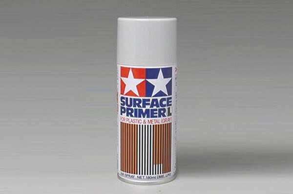 Tamiya - Surface Primer Spray L - Gray 180 Ml - 87042