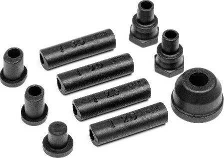 Suspension Pin Mount /rear Hub Inserts & Shock Mts - Mv29037 - Maverick Rc