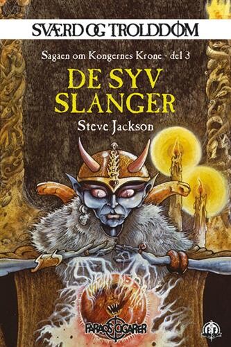 Sværd Og Trolddom 17: De Syv Slanger - Steve Jackson - Bog