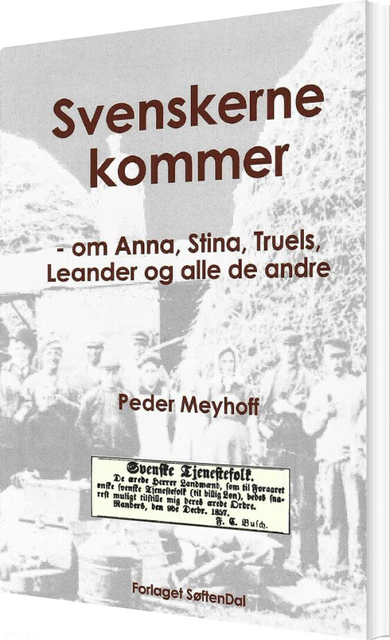 Billede af Svenskerne Kommer - Om Anna, Stina, Truels, Leander Og Alle De Andre - Peder Meyhoff - Bog