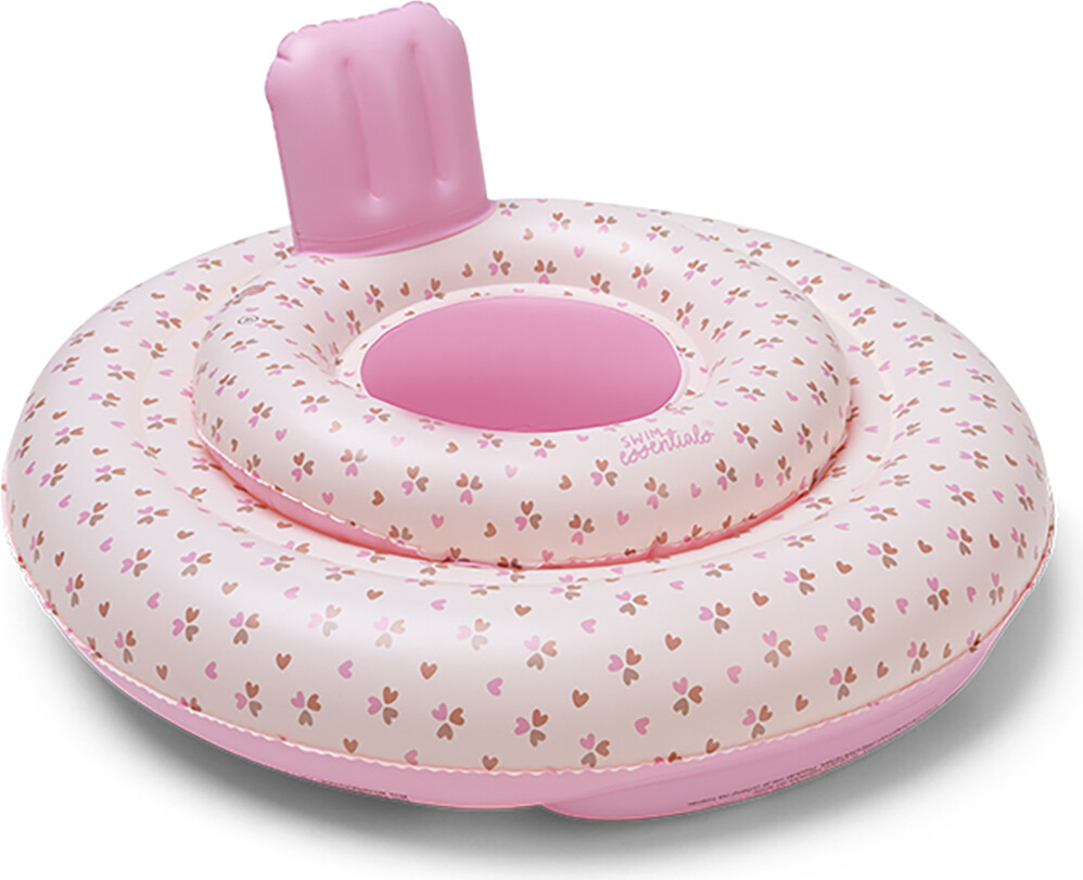 Swim Essentials - Baby Badering - 0-1 år - 69 Cm - Hjerter