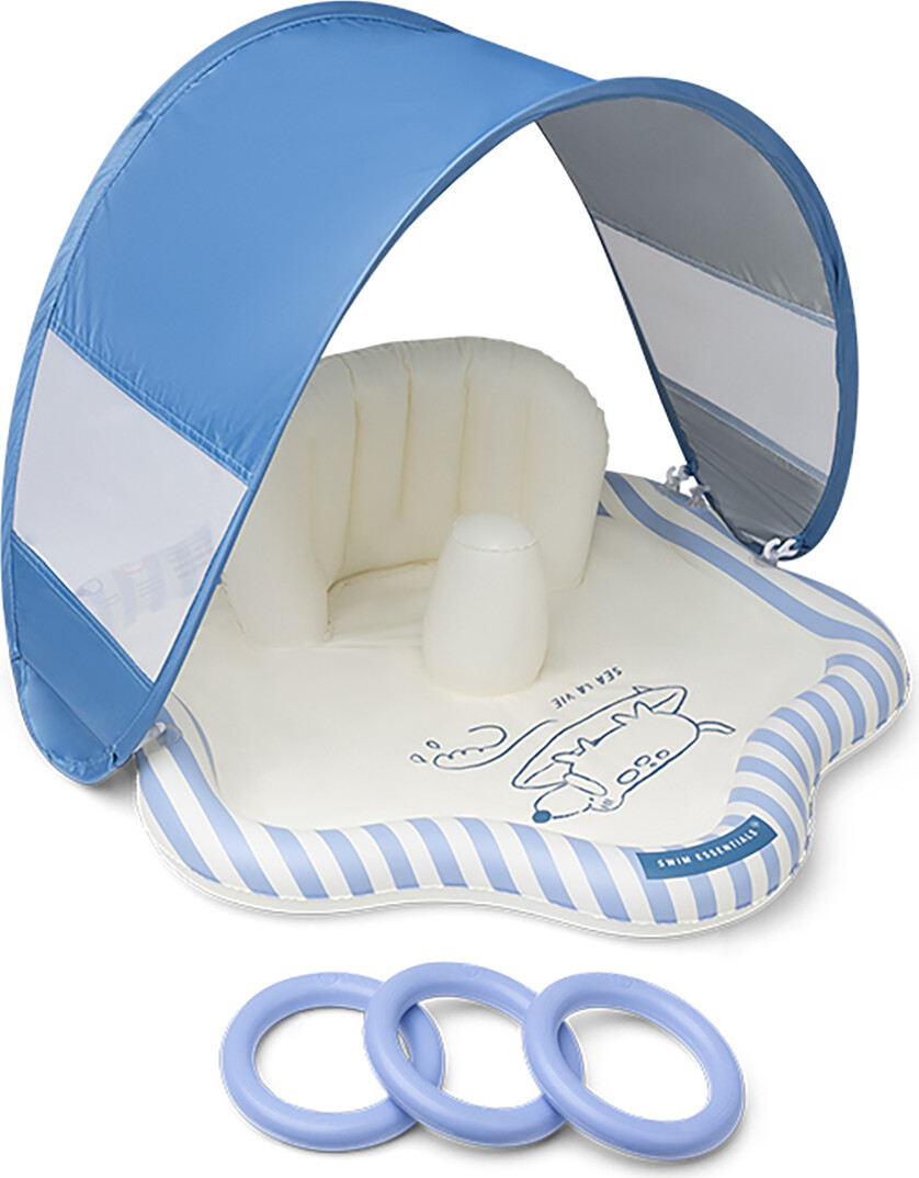 Swim Essentials - Baby Plaskestol Med Skygge - Surfer