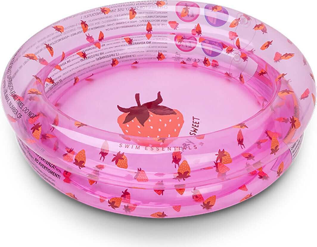 Swim Essentials - Badebassin 60 Cm - Strawberry Fields