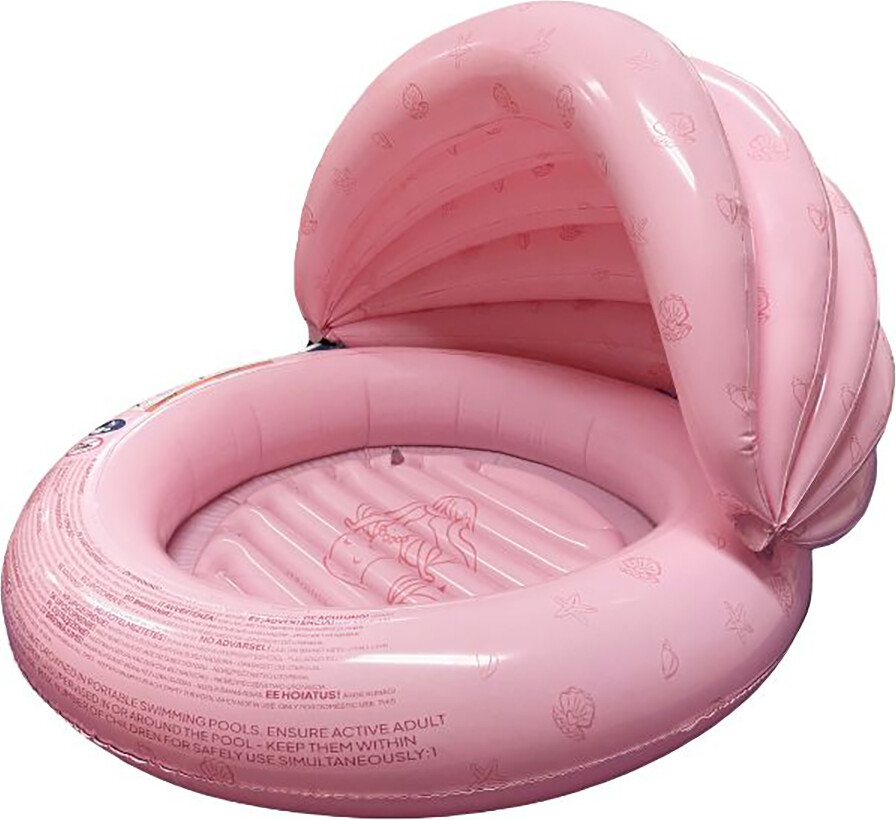 Swim Essentials - Badebassin Med Skygge 100 Cm - Sea Pearl Canopy