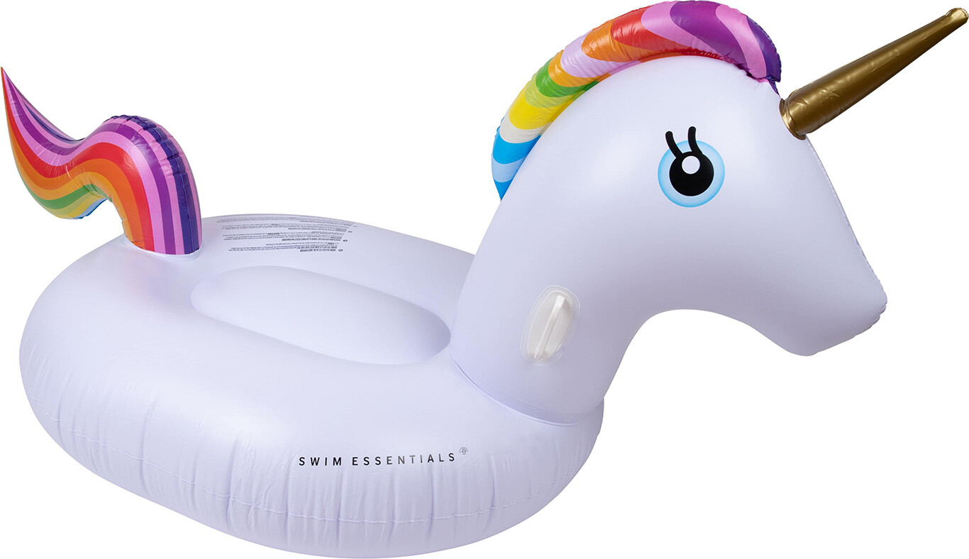 Swim Essentials - Badedyr 142 Cm - Unicorn