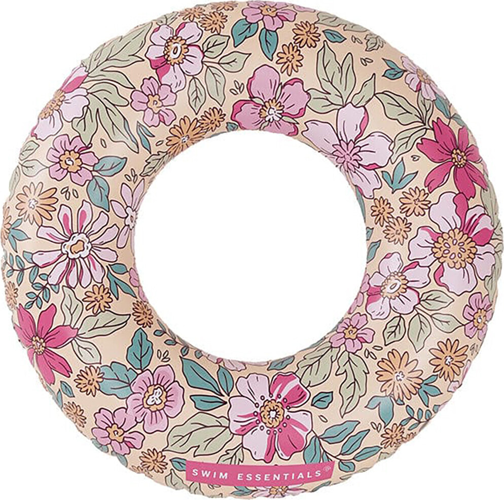 Swim Essentials - Badering Til Børn - 3-6 år - 55 Cm - Blomster