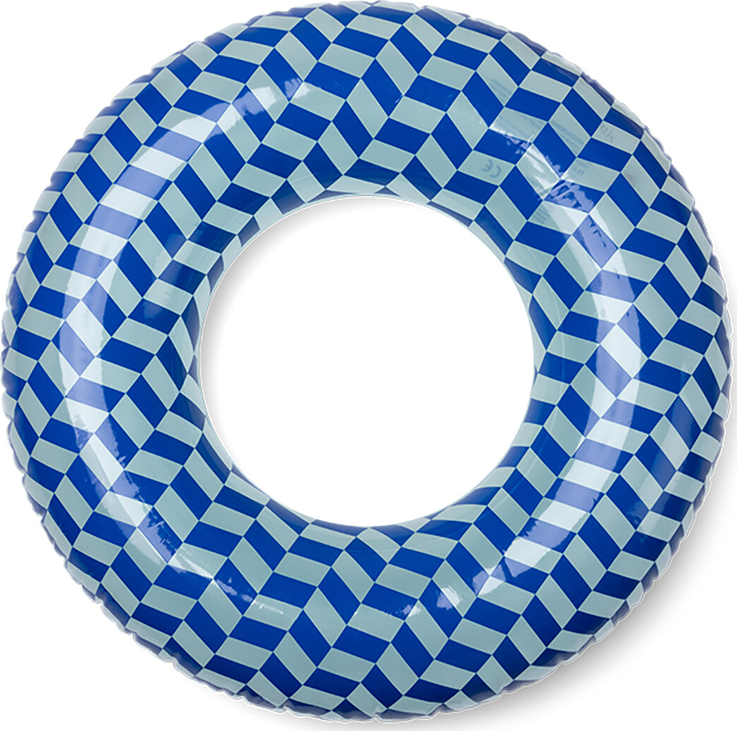 Swim Essentials - Badering 90 Cm - Checkmate Blue