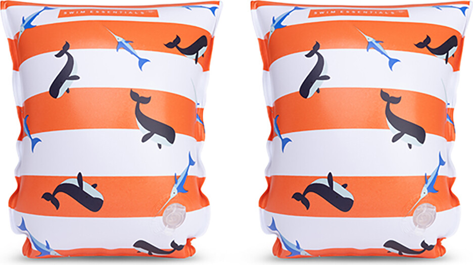 Swim Essentials - Svømmevinger 2-6 år - Ocean Stripes