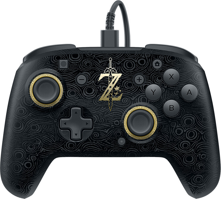 Wired Nintendo Switch Controller - Zelda Breath Of Wild