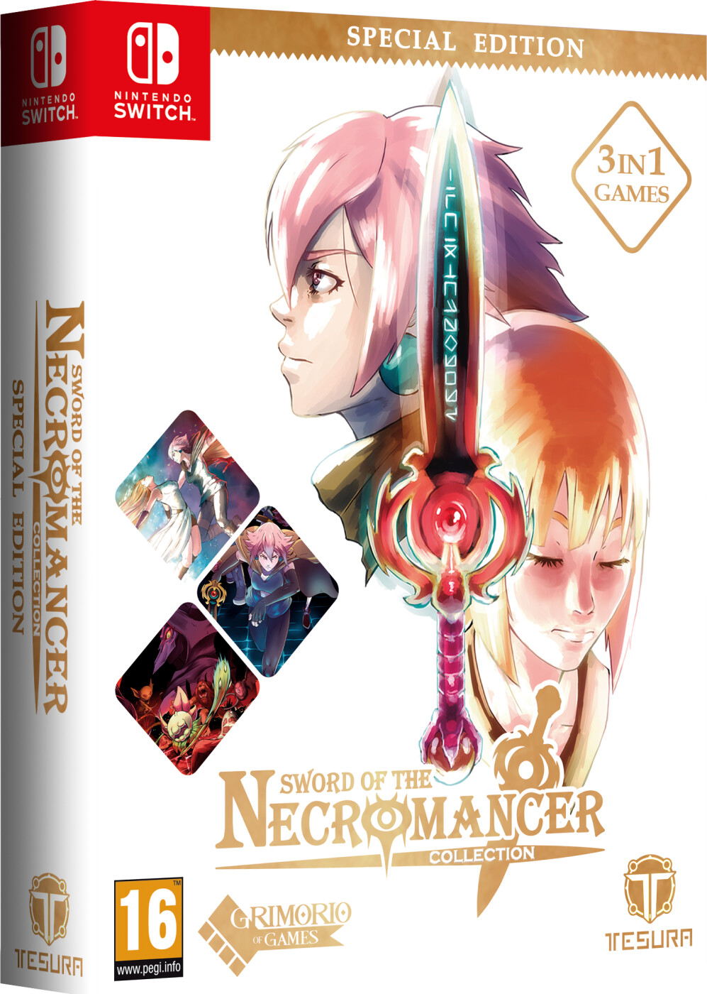 Sword of the Necromancer Collection (Special Edition) - Nintendo Switch - RPG