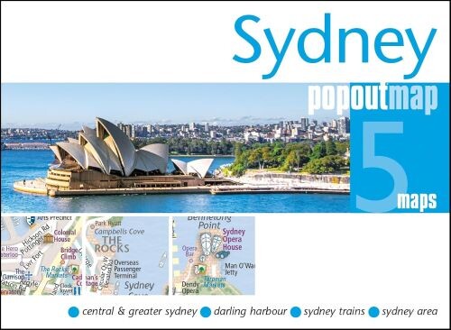 Sydney Popout Maps - Popout Map - English Book